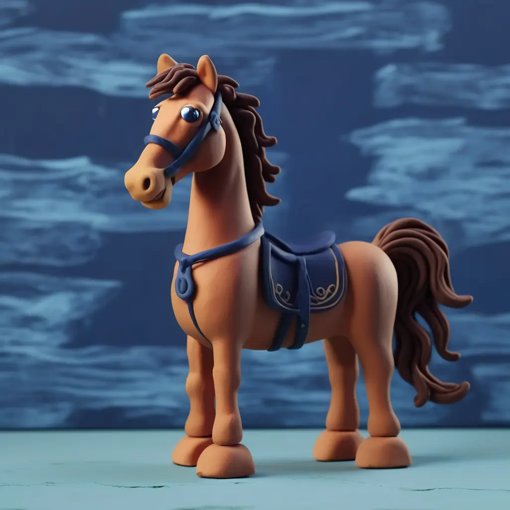 Clay 3D LoRA — isometric clay render