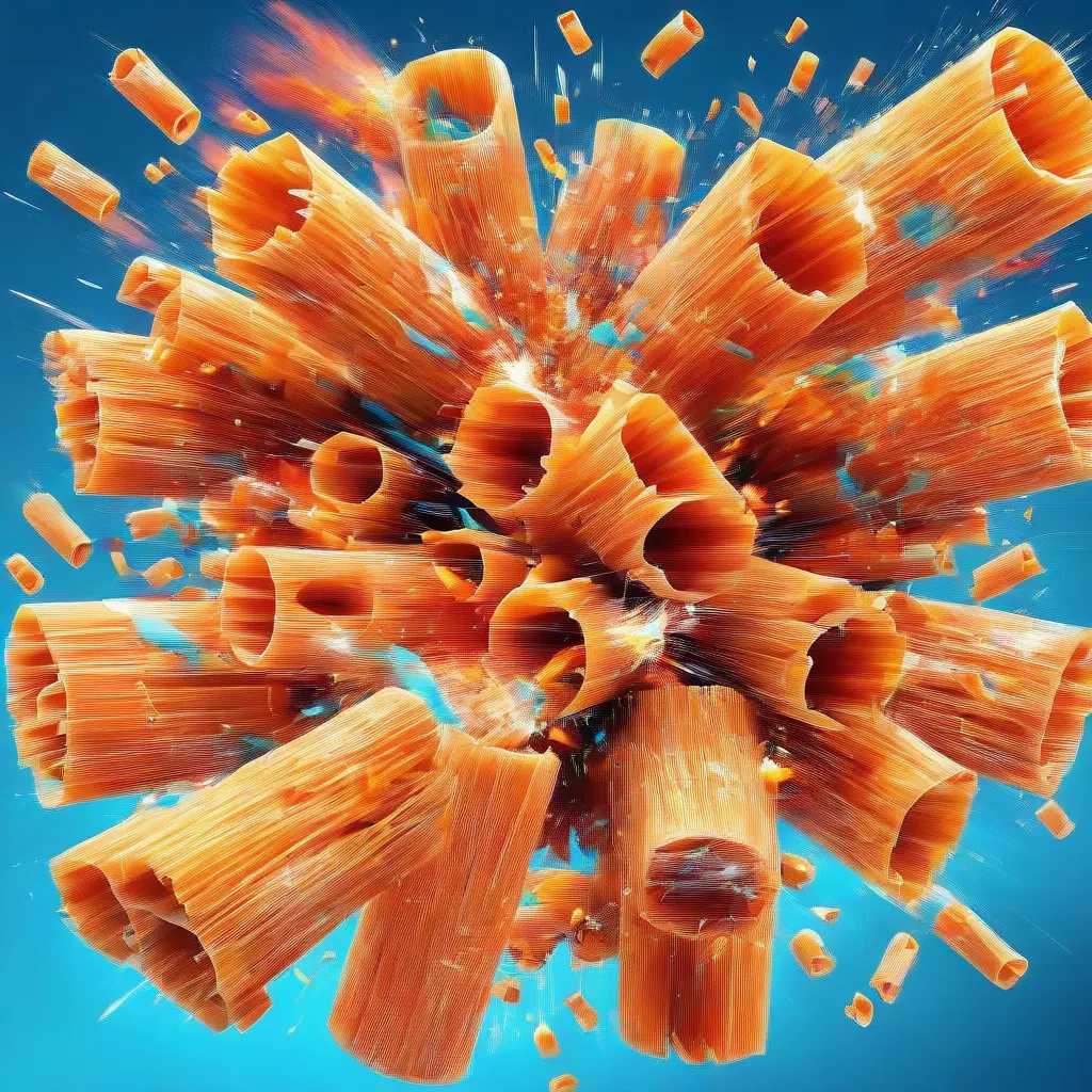 Glitch LoRA — corrupted data visualization